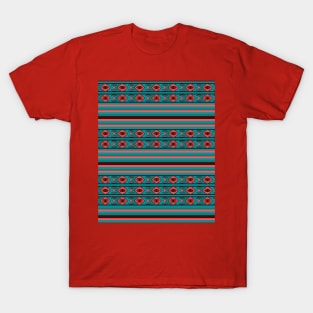 Ethnic Bohemian Kilim Style Pattern 2 T-Shirt